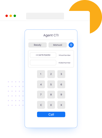 Unlock full potential of Agent CTI with click-to-call and click-to-dial buttons.