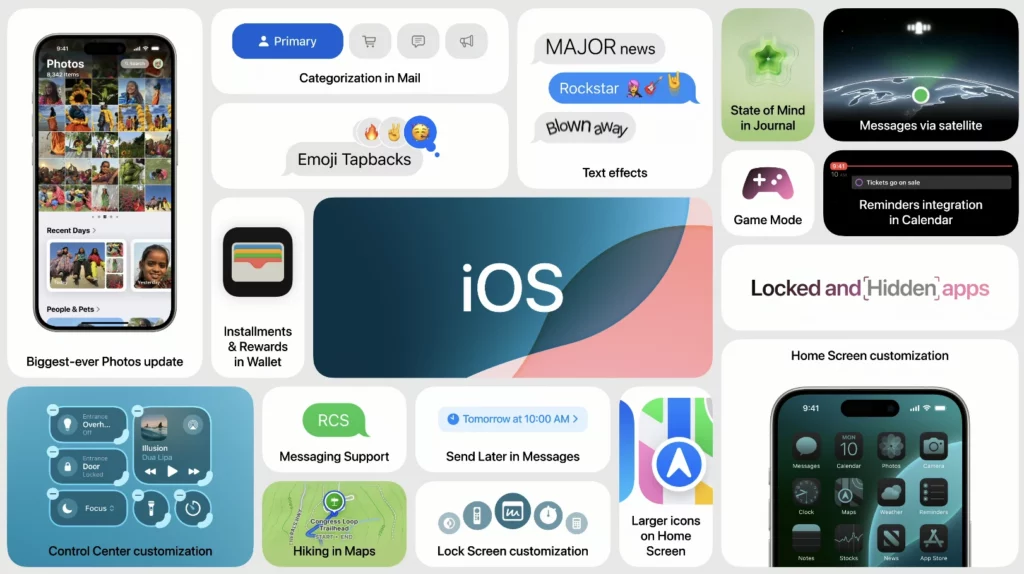 WWDC24 google RCS annoucement