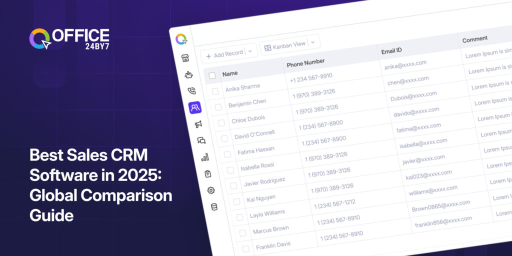Best Sales CRM Software in 2025: Global Comparison Guide