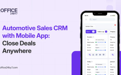 Automotive Sales CRM with Mobile App: Close Deals Anywhere