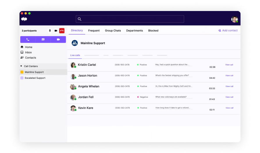 Dialpad AI cloud telephony alternatives