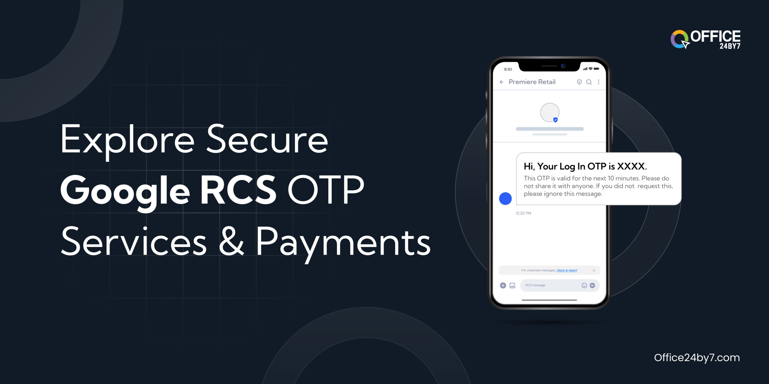Google RCS OTP services and payments