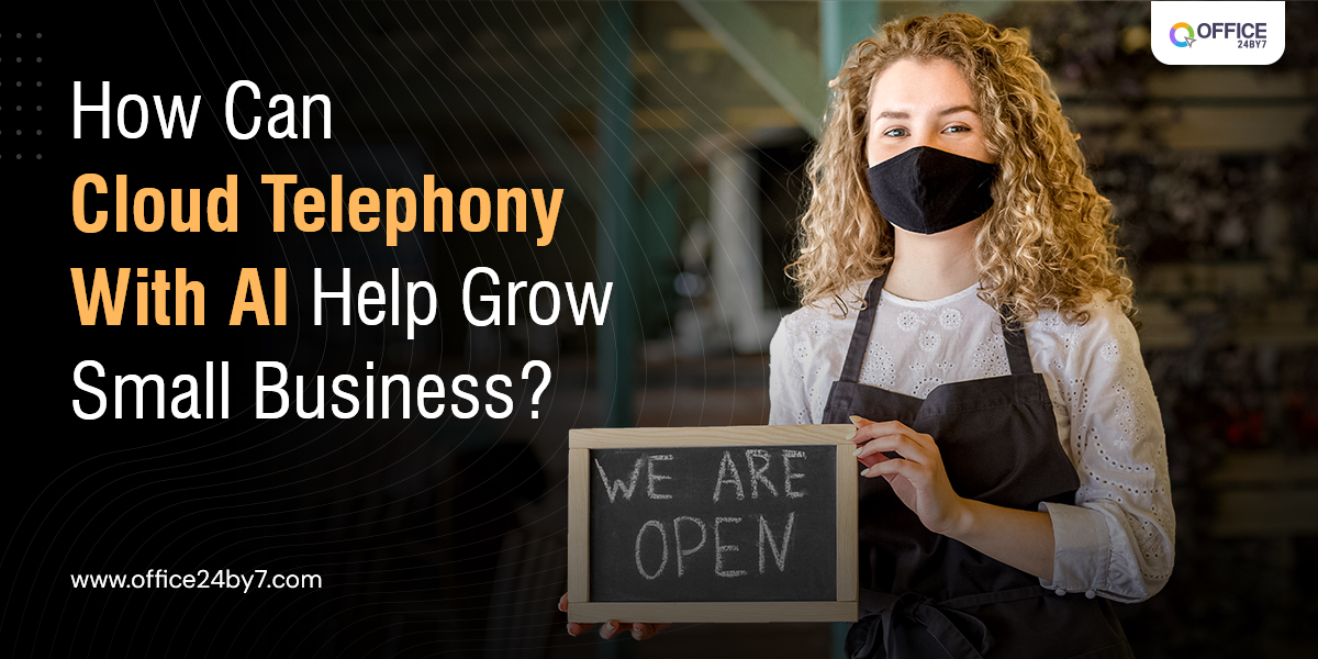 How can cloud telephony with AI help grow small business