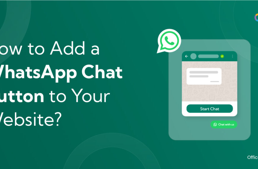 WhatsApp Chat Button For Website