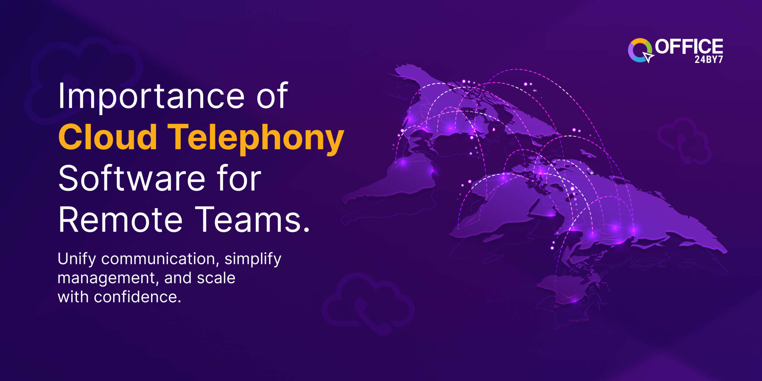 Read how Cloud Telephony by office24by7 helps your remote and hybrid teams boost productivity without missing a beat.