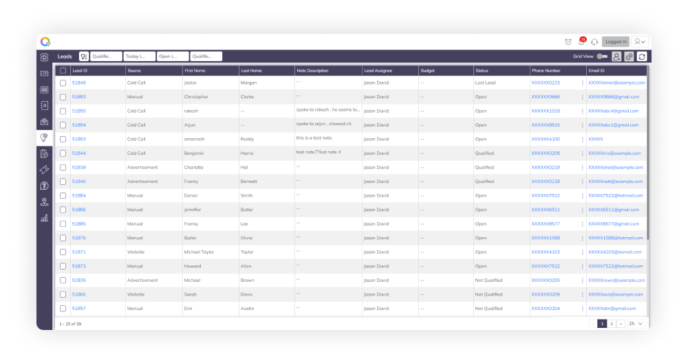 Office24by7 is the best of the top sales CRM providers in 2024.