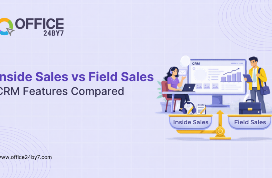 Inside Sales vs Field Sales: Best Sales CRM Guide for 2026