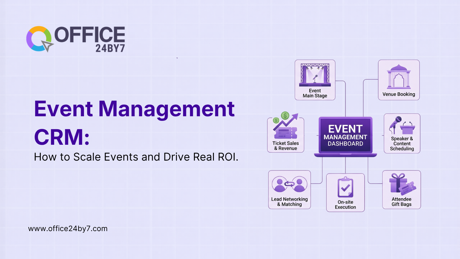 Event Management CRM for Revenue Growth | Office24by7