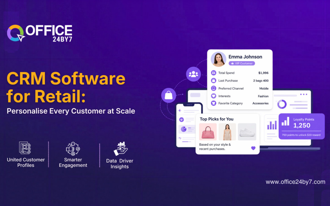 Office24by7 CRM Software for Retail | Personalise Every Sale