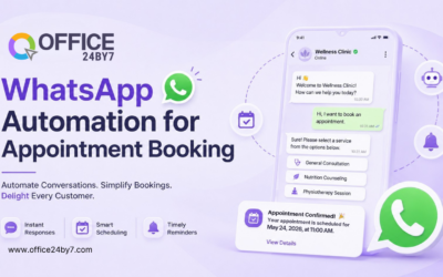 WhatsApp Automation for Appointment Booking | Office24by7