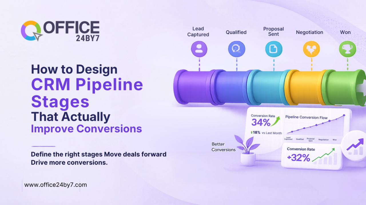 CRM Pipeline Best Practices to Improve Sales | Office24by7
