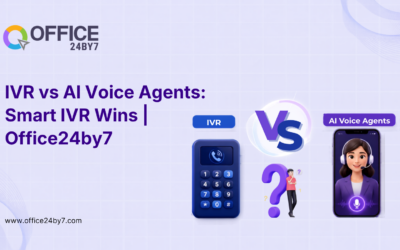 IVR vs AI Voice Agents: Smart IVR Wins | Office24by7