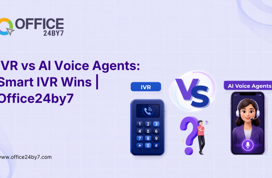 IVR vs AI Voice Agents: Smart IVR Wins | Office24by7