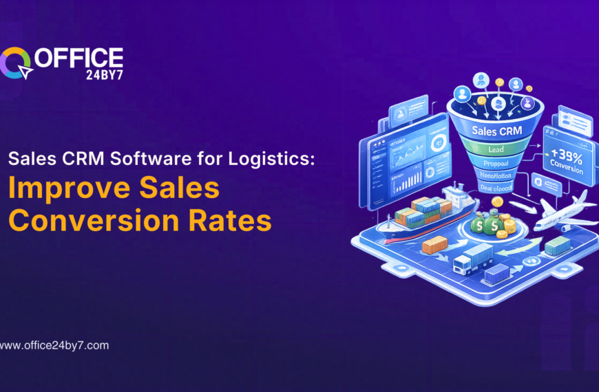 Sales CRM Software for Logistics: Improve Sales Conversion Rates
