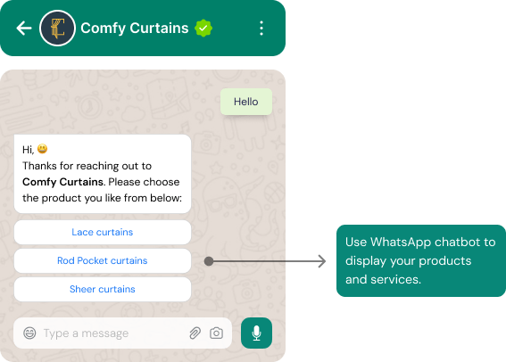 Showcase Products and Services-min Showcase products and services with WhatsApp marketing