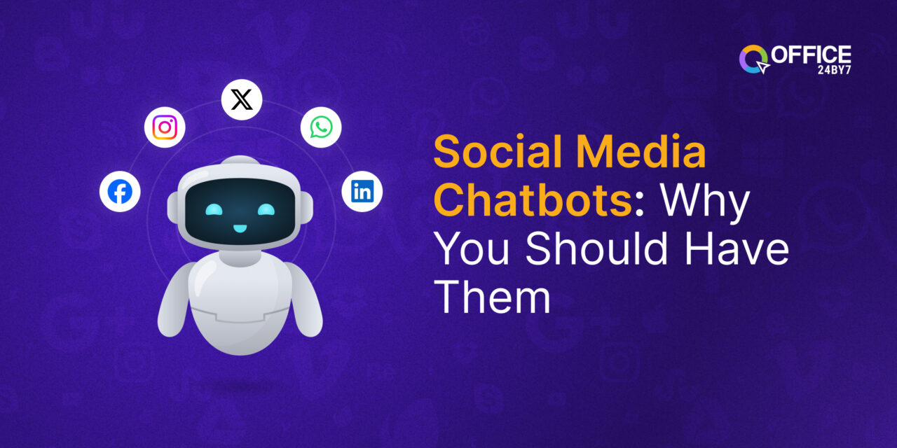 Discover the benefits and use-cases of social media chatbots for your growing business.
