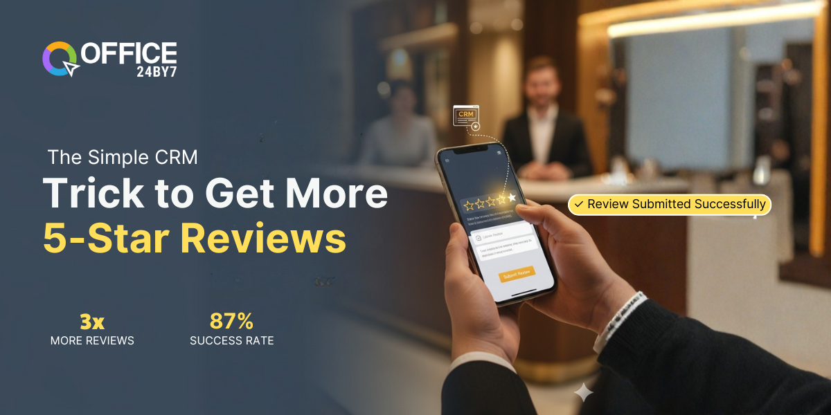 How Hotel CRM Software Drives More 5-Star Reviews